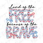 land of the free because of the brave