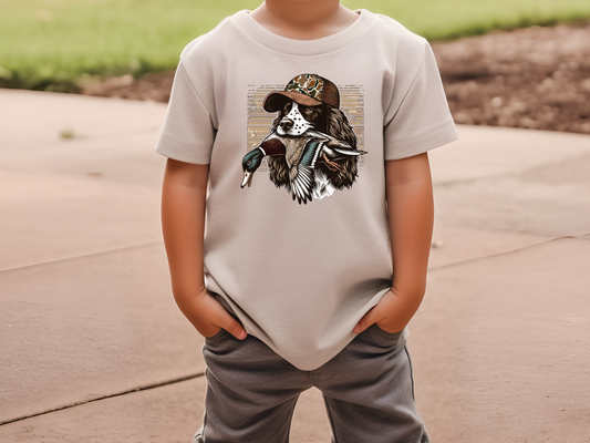 Duck Hunting Dog Graphic T-Shirt