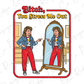 a woman standing in front of a mirror, pointing at her reflection. The text above the image reads "Bitch, You Stress Me Out".