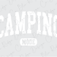 Camping Mode Graphic T-Shirt