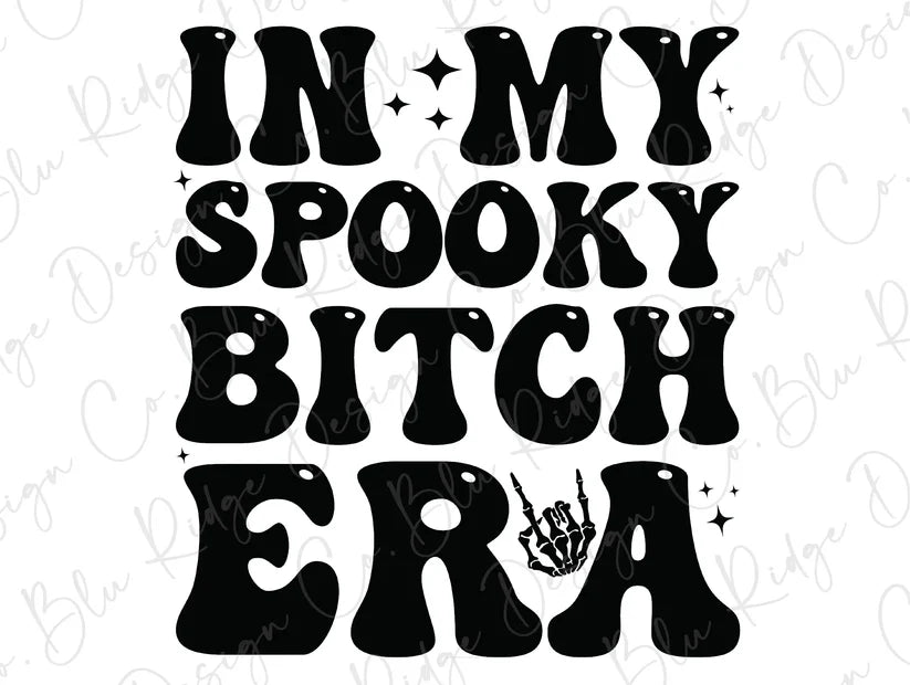 In My Spooky Bitch Era (Back/Pocket Combo) Graphic T-Shirt