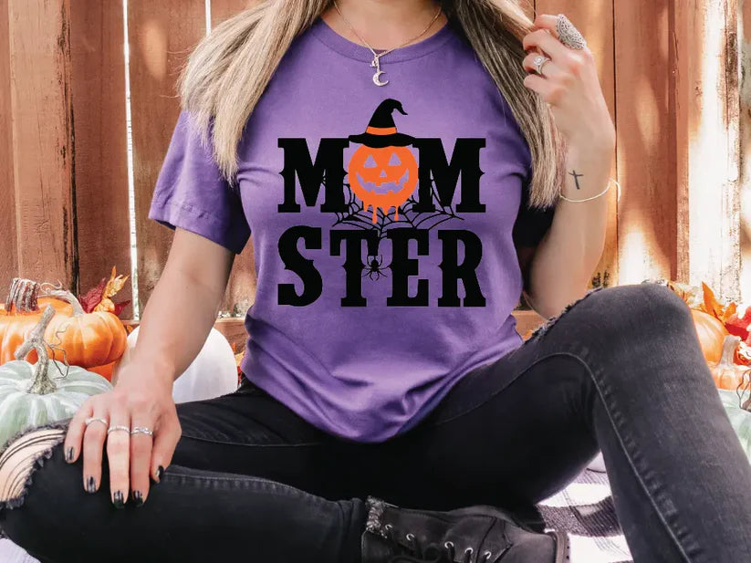 Momster Halloween Graphic T-Shirt