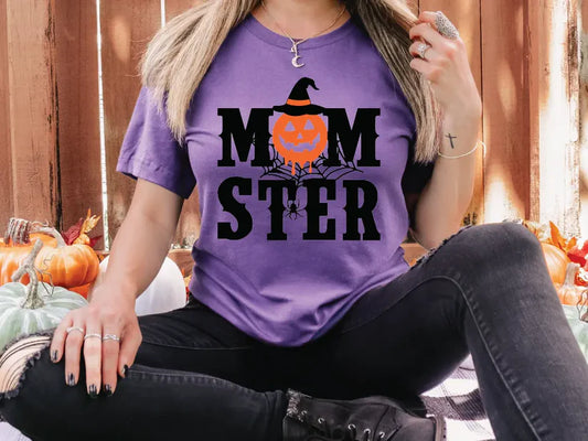 Momster Halloween Graphic T-Shirt