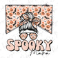 Spooky Mama Halloween Design Graphic T-Shirt