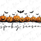 Spooky Season Pumpkins Graphic T-Shirt