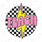 Teach Lightning Pencil Direct To Film (DTF) Transfer