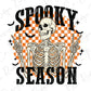 Spooky Season Skeleton Graphic T-Shirt