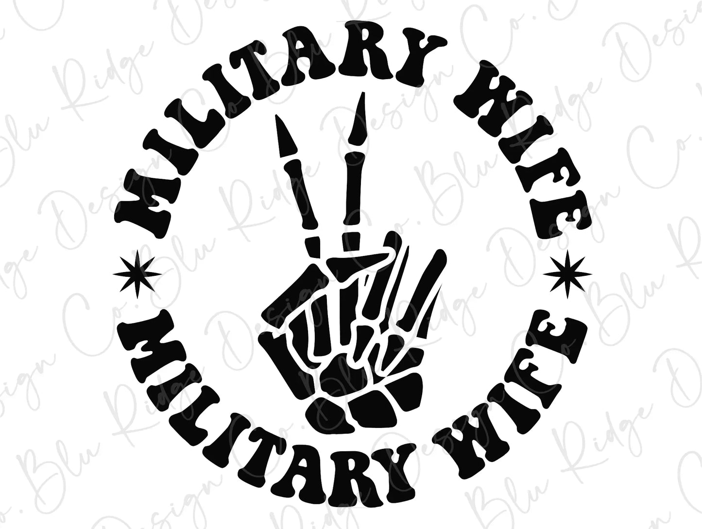 military wife military wife svg file