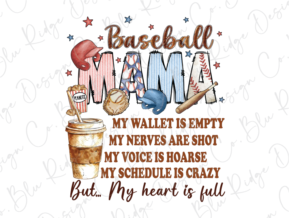 a baseball mom shirt with the words baseball mama on it