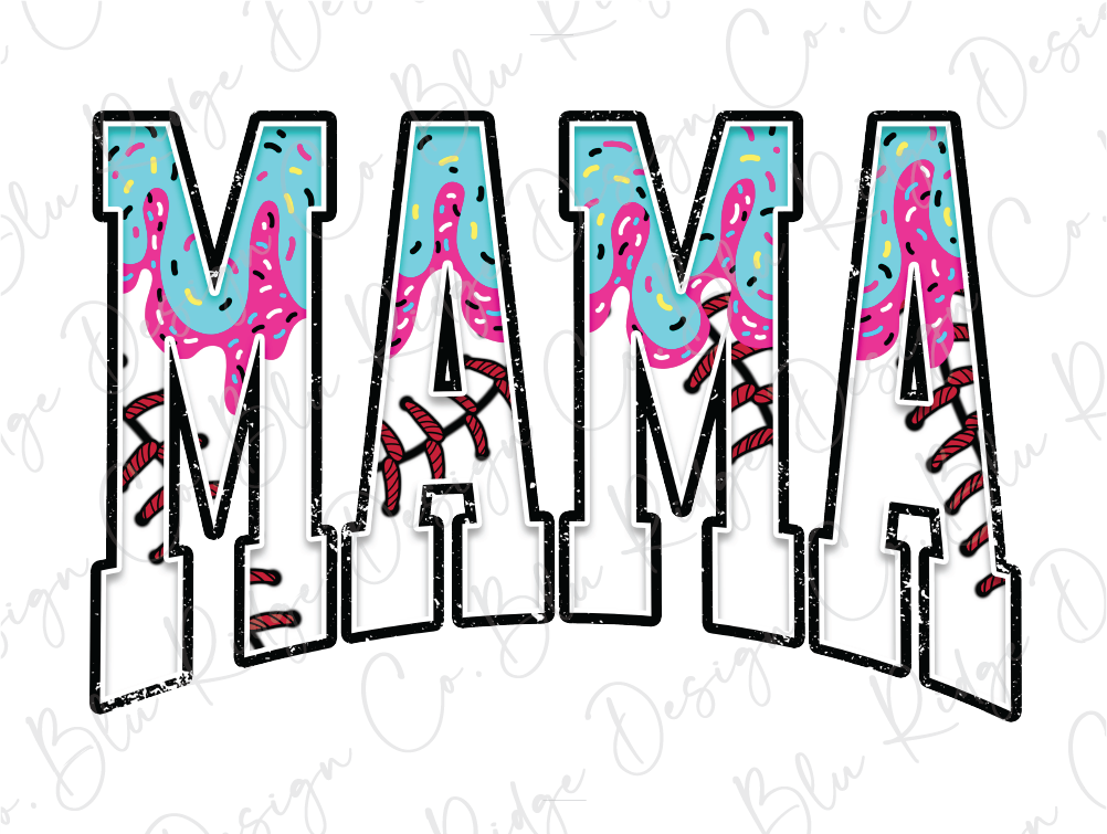 the word mamma spelled in graffiti style