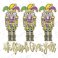 It's Mardi Gras Y'all Watercolor Nutcracker Graphic T-Shirt