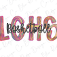 LCHS Colorful Streak Occupation Graphic T-Shirt