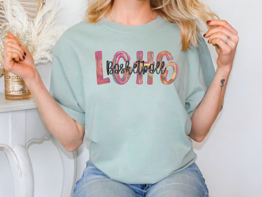LCHS Colorful Streak Occupation Graphic T-Shirt