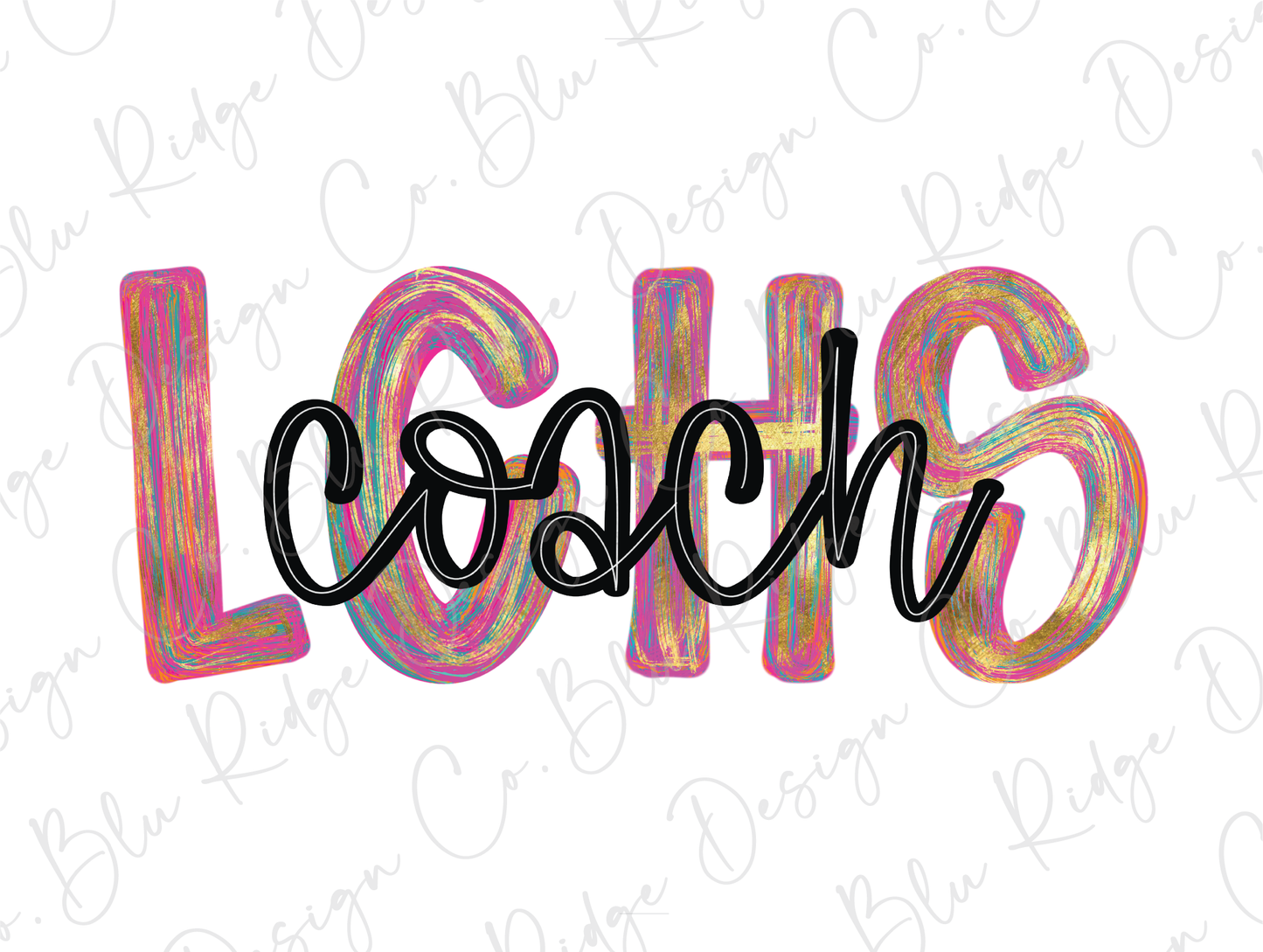 LCHS Colorful Streak Occupation Graphic T-Shirt
