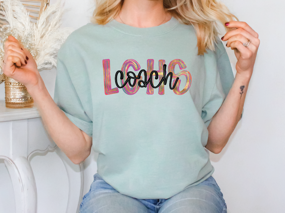 LCHS Colorful Streak Occupation Graphic T-Shirt