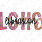 LCHS Colorful Streak Occupation Graphic T-Shirt