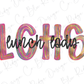 LCHS Colorful Streak Occupation Direct To Film (DTF) Transfer