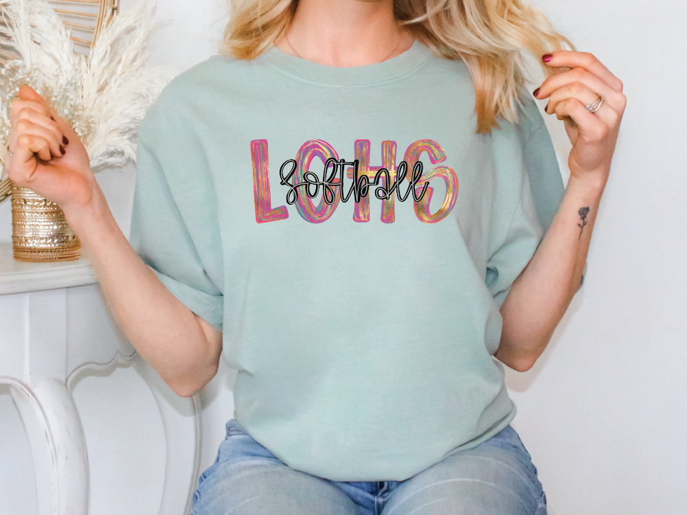 LCHS Colorful Streak Occupation Graphic T-Shirt