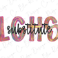 LCHS Colorful Streak Occupation Graphic T-Shirt