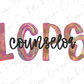 LCPS Colorful Streak Occupation Graphic T-Shirt