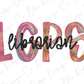 LCPS Colorful Streak Occupation Graphic T-Shirt