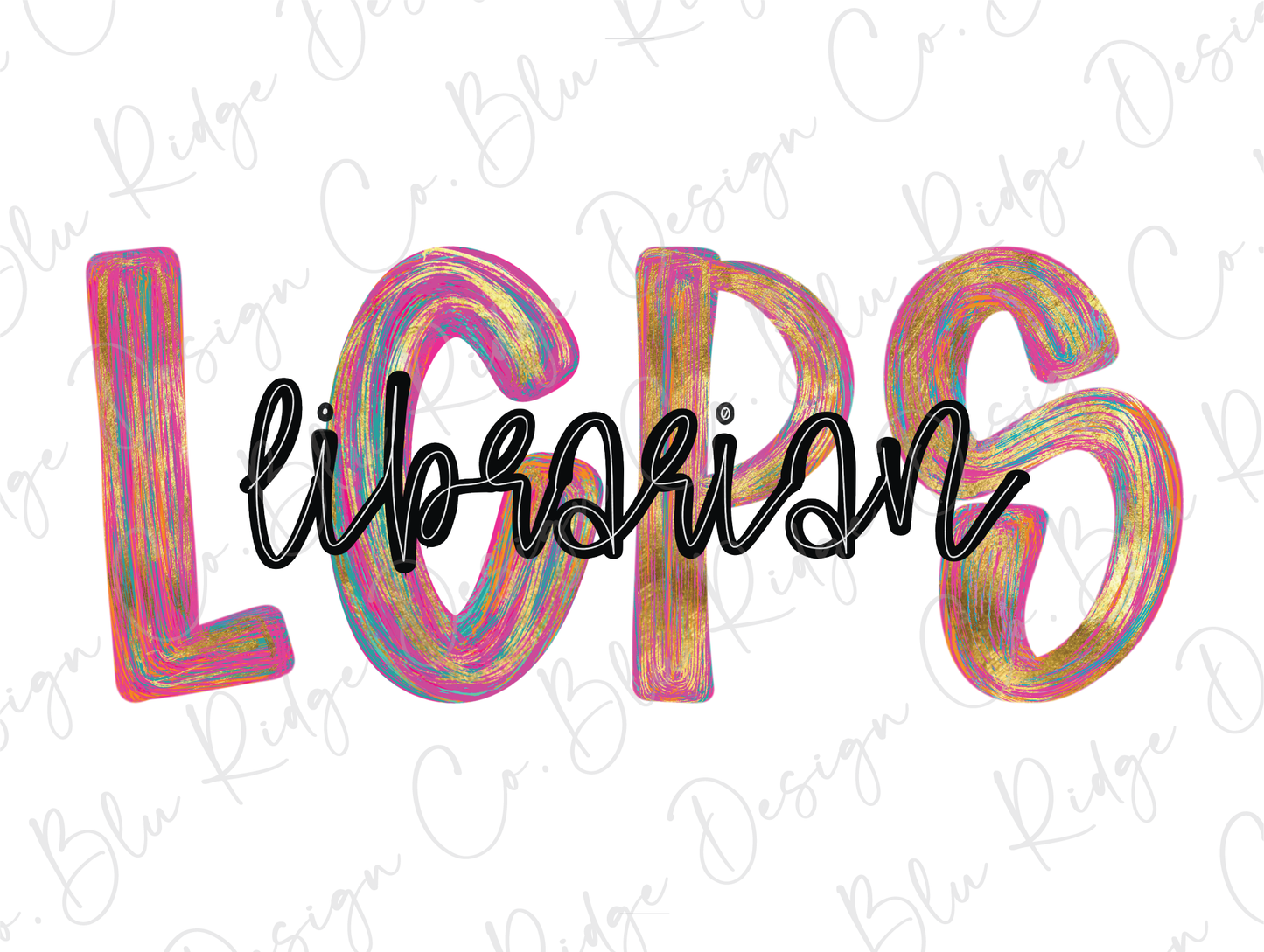 LCPS Colorful Streak Occupation Graphic T-Shirt