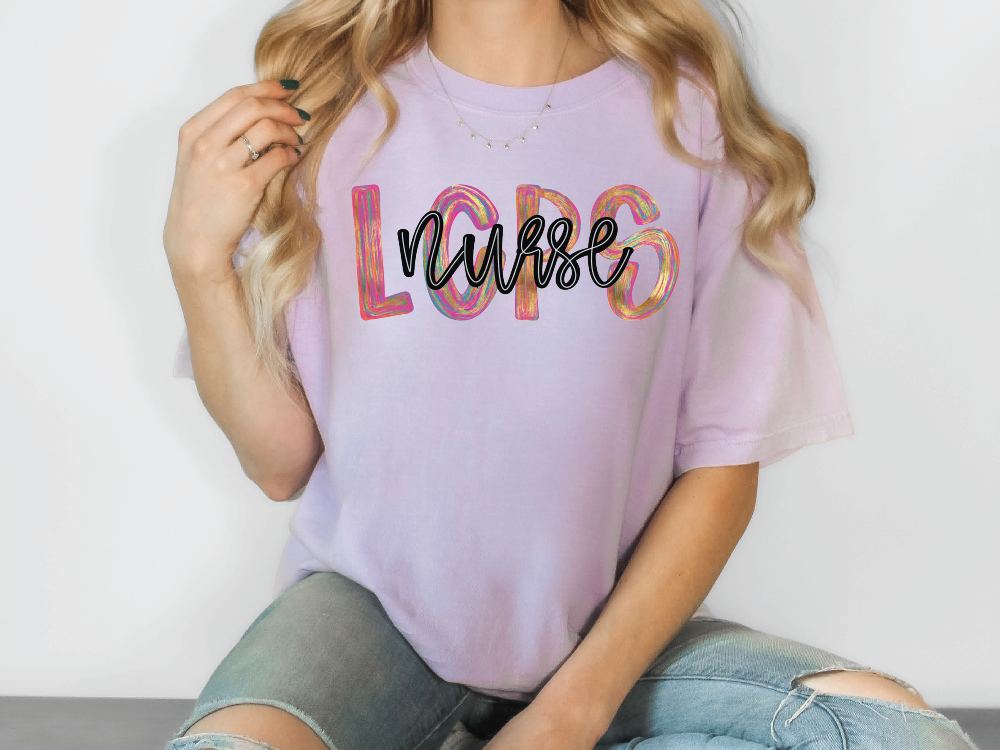 LCPS Colorful Streak Occupation Graphic T-Shirt