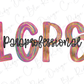 LCPS Colorful Streak Occupation Graphic T-Shirt