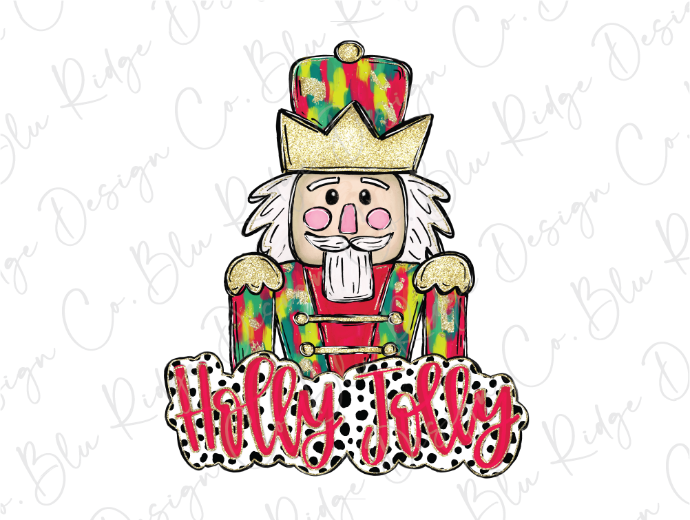 Holly Jolly Nutcracker Graphic T-Shirt