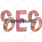SES Colorful Streak Occupation Graphic T-Shirt