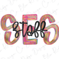 SES Colorful Streak Occupation Graphic T-Shirt