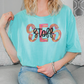 SES Colorful Streak Occupation Graphic T-Shirt