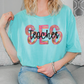 SES Colorful Streak Occupation Graphic T-Shirt