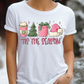 Tis the Season Christmas Coffee Graphic T-Shirt