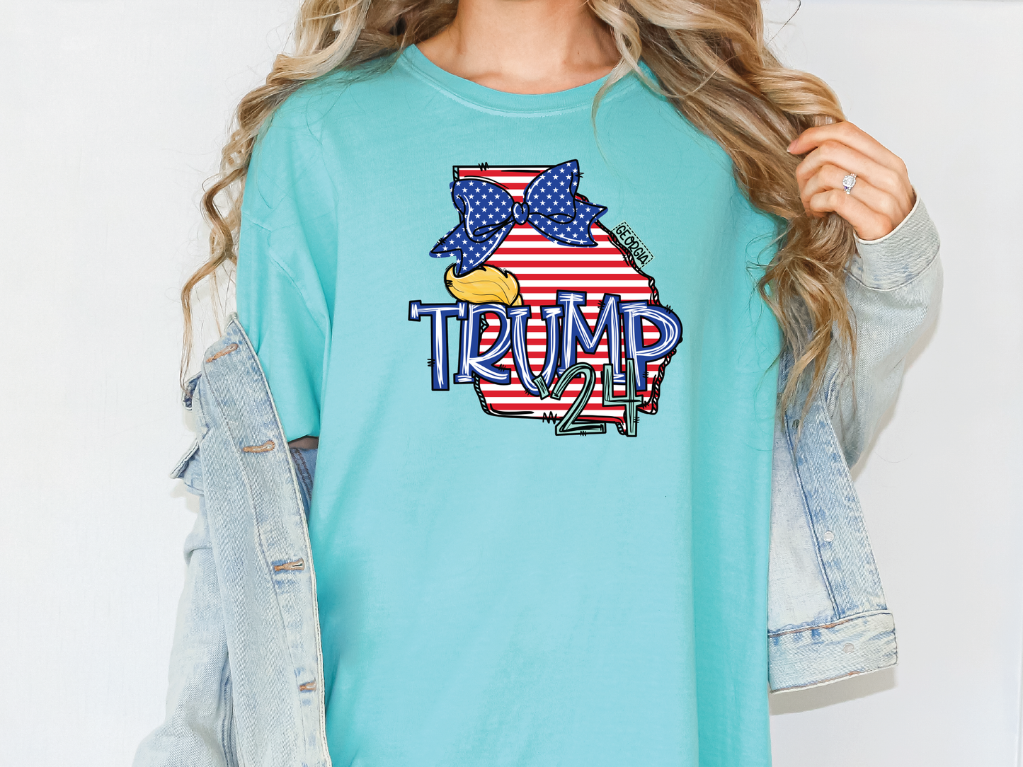 Georgia Girl For Trump 2024 Comfort Colors T-Shirt