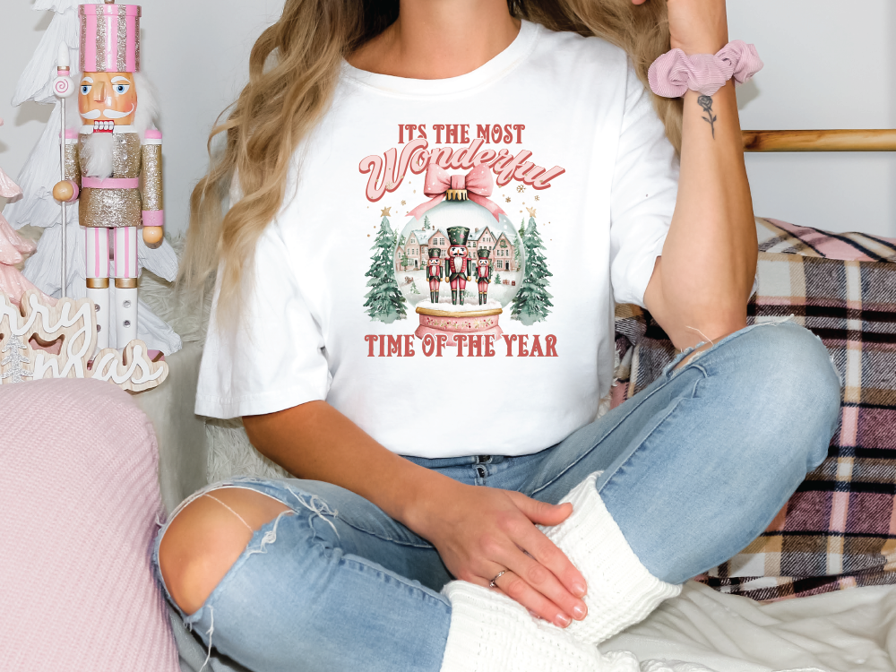 It's The Most Wonderful Time of The Year Waterglobe Nutcracker Graphic T-Shirt