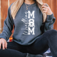 Wrestling Stacked Mom Graphic T-Shirt