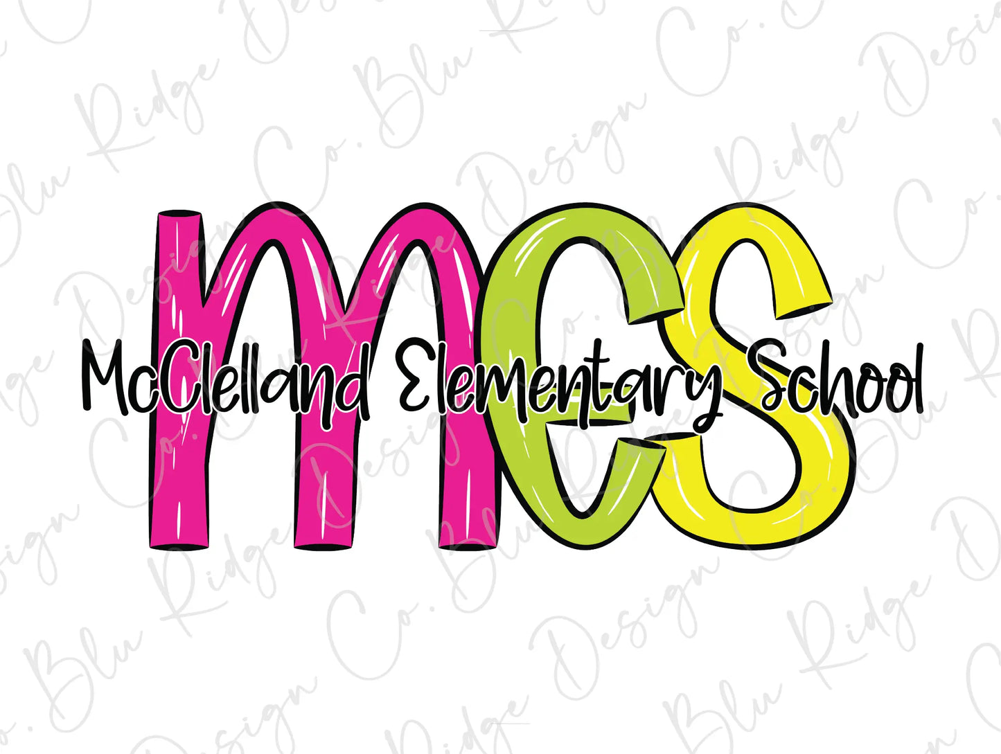 the logo for the mcs elementary school