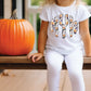Girls Watercolor Spooky Halloween Personalized Monogram Design Direct To Film (DTF) Transfer