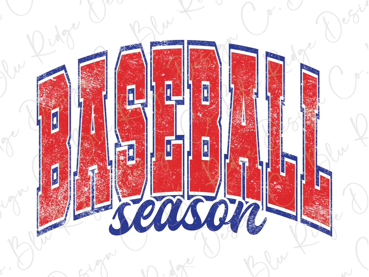 a baseball season shirt with the word baseball season on it