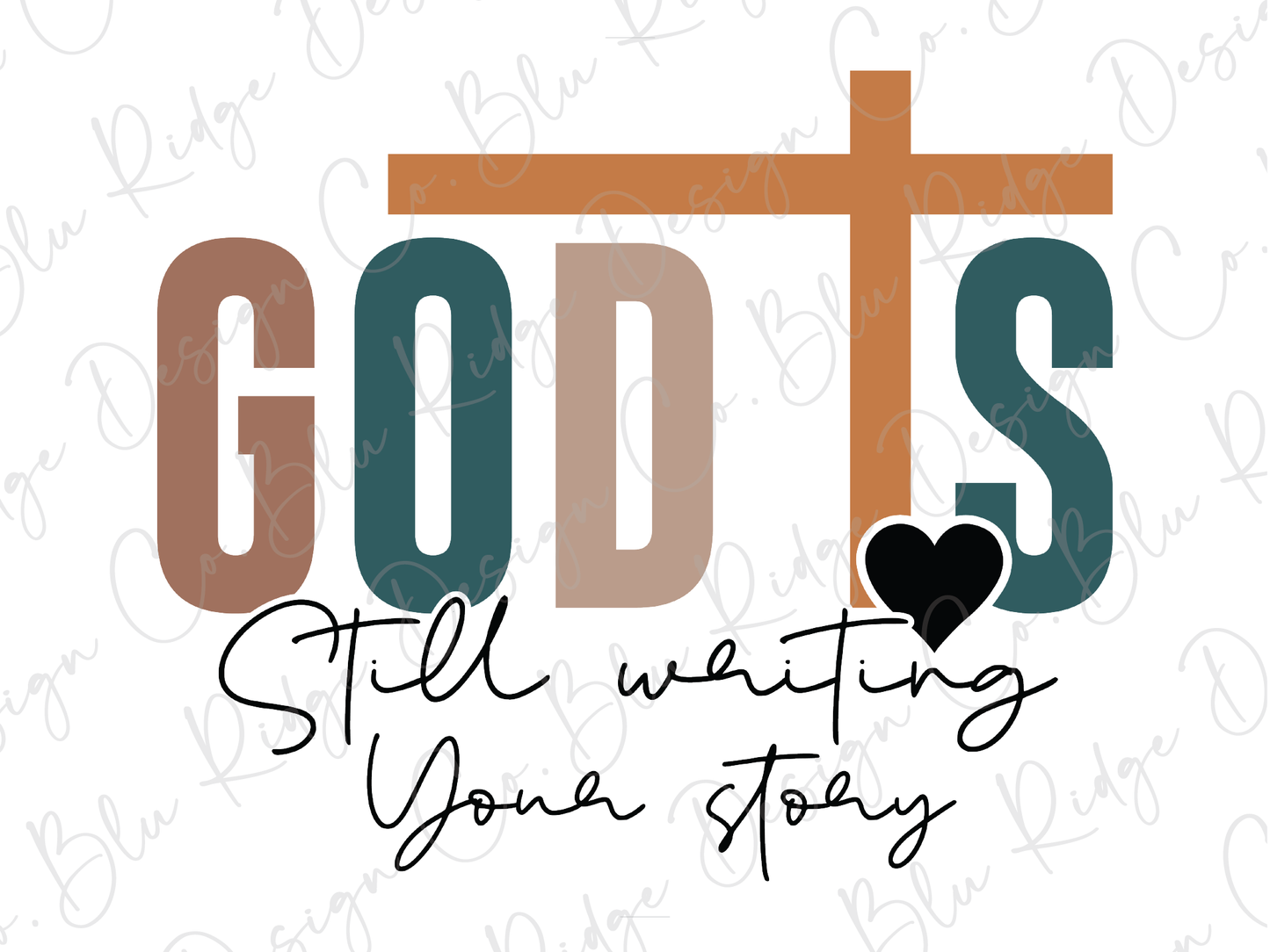 the words god's still waiting for you to stop