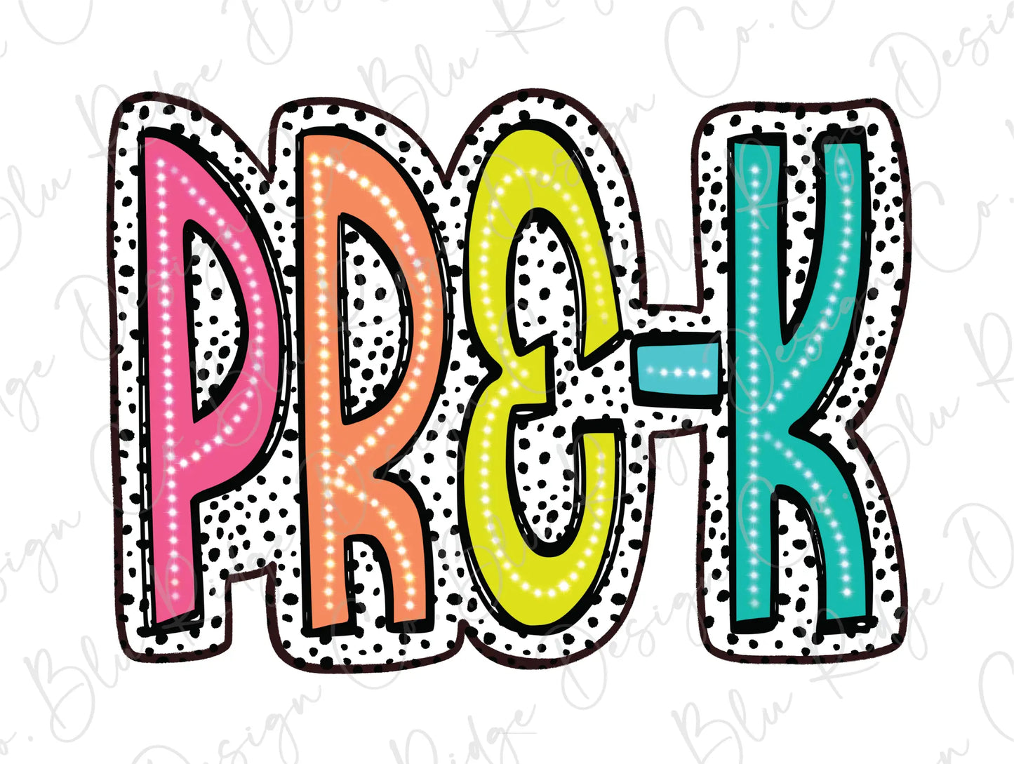 a colorful word that says procr with a white background