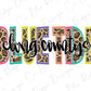 Long County Blue Tide School Spirit Team Mascot Direct To Film (DTF) Transfer BluRidgeDesignCo