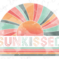 Boho Sunkissed Rainbow Beach Vibes Summer Design Direct to Film (DTF) Transfer