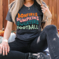 Bonfires Pumpkins Sweaters Football Retro Wavy Fall Direct To Film (DTF) Transfer