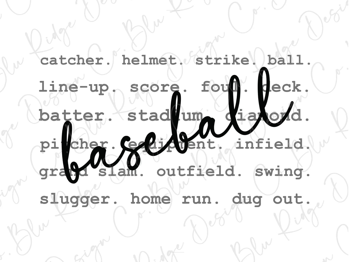 a black and white photo with the words baseball