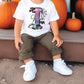 Kids Spooky Halloween Dripping Letter Personalized with Name Direct To Film (DTF) Transfer BluRidgeDesignCo