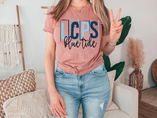 a woman in a t - shirt that says ice's prime tide