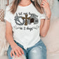 a woman wearing a t - shirt that says a lot can happen in 3 days