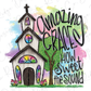 Amazing Grace How Sweet the Sound Easter Colorful Church Direct To Film (DTF) Transfer